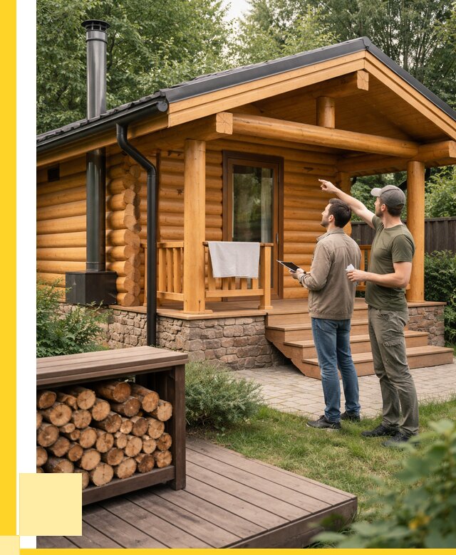 Бани для дачи под ключ в Луховицах от 258625 р. | ЭриданЛхв