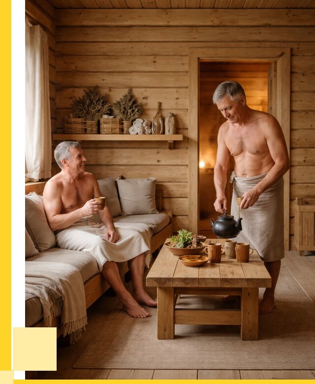 Бани с комнатой отдыха под ключ в Луховицах от 465525 р. | ЭриданЛхв