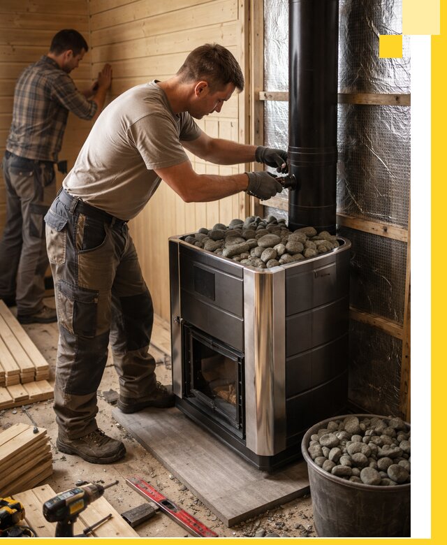 Проектирование и строительство парилок для бани в Луховицах под ключ