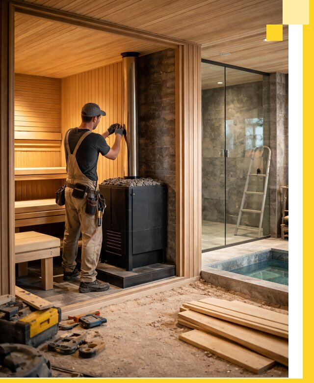 Полное строительство банных комплексов под ключ в Луховицах