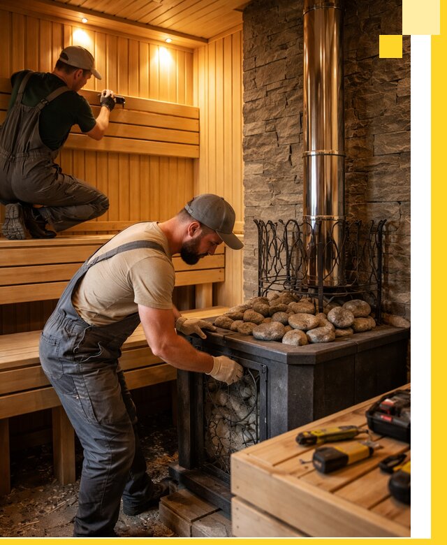 Комплексный дизайн бань, саун и зон отдыха в Луховицах