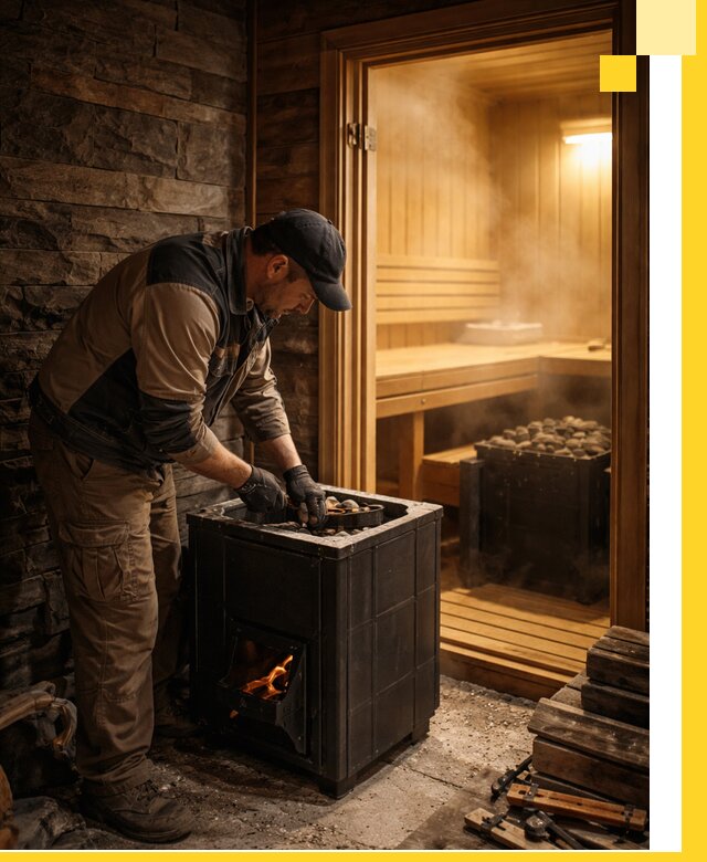 Строительство бани с сауной под ключ в Луховицах от проекта до сдачи