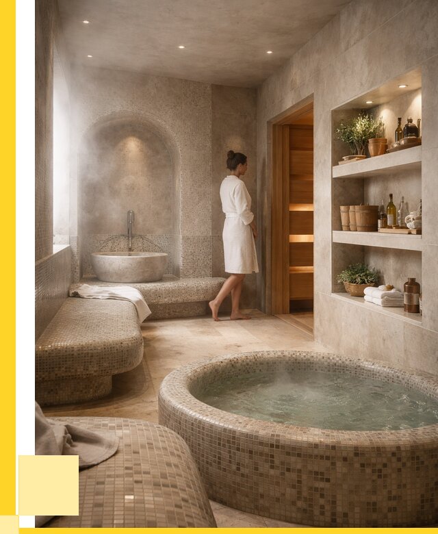 Строительство бани с хамамом в Луховицах от 775875 р. | ЭриданЛхв