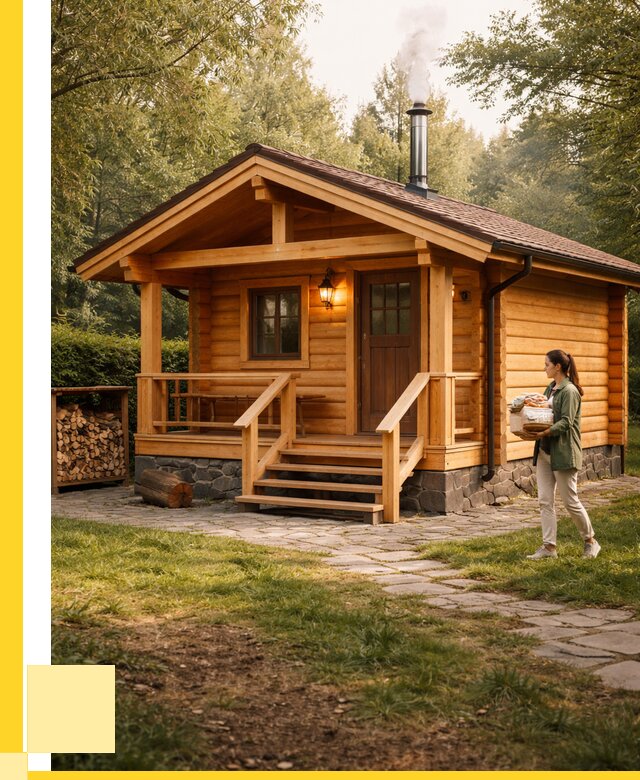 Купить баню под ключ в Луховицах от 672425 р. | ЭриданЛхв