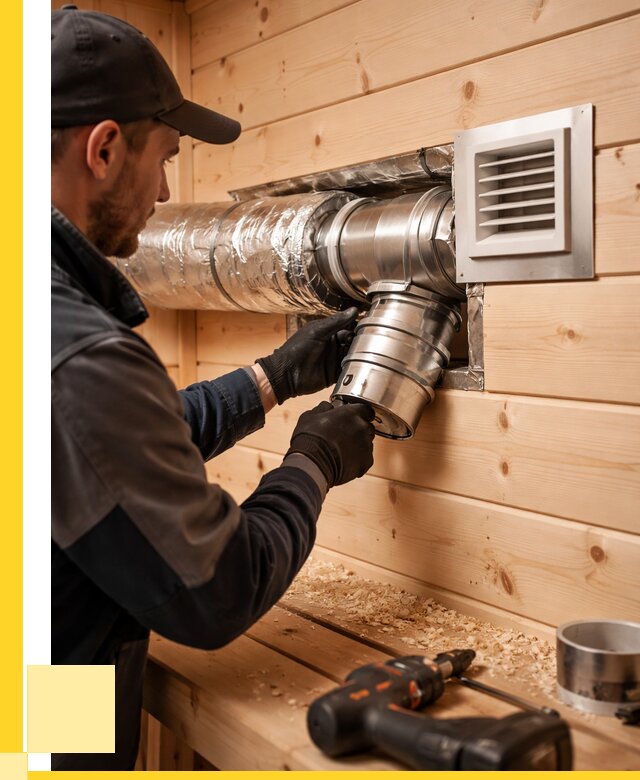 Монтаж вентиляции бани в Луховицах от 12414 р. | ЭриданЛхв