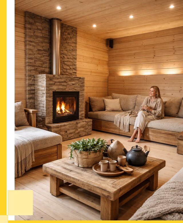 Проект бани с комнатой отдыха в Луховицах от 36208 р. | ЭриданЛхв