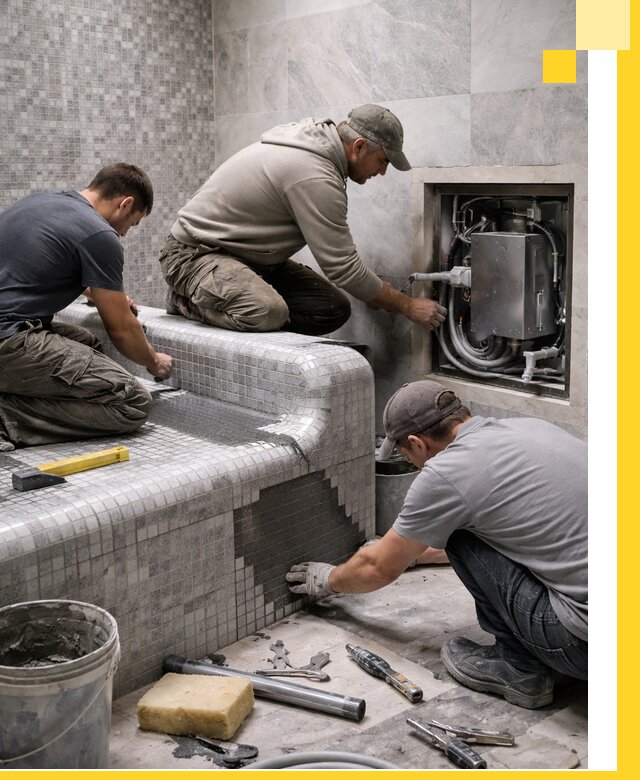 Проекты хамамов под ключ в Луховицах и дизайн и строительство