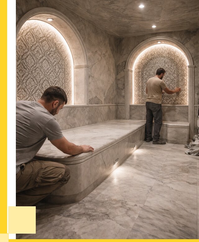 Турецкие бани под ключ в Луховицах от 258625 р. | ЭриданЛхв