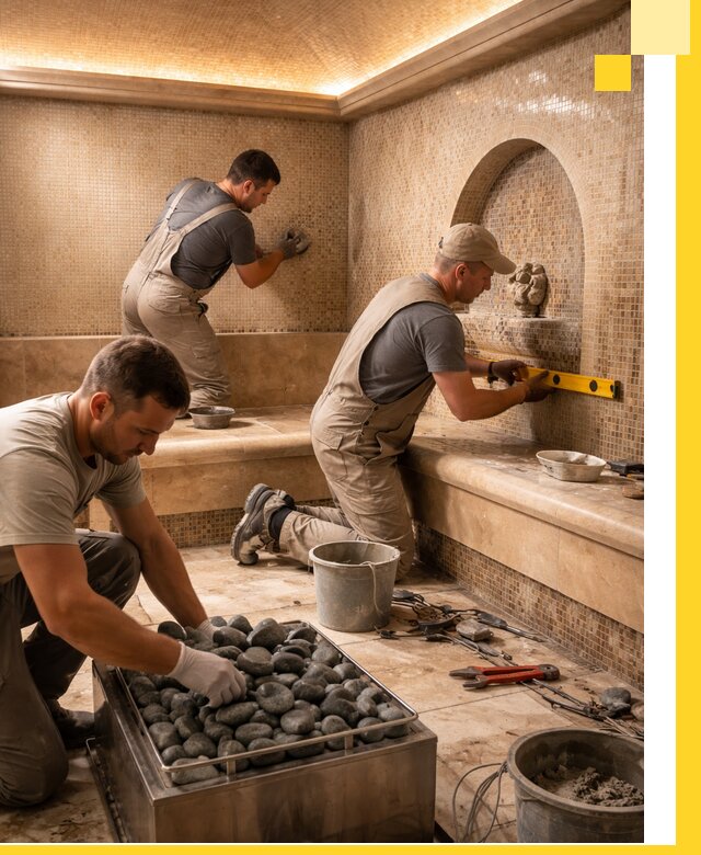 Проектирование и строительство хамама и сауны в Луховицах