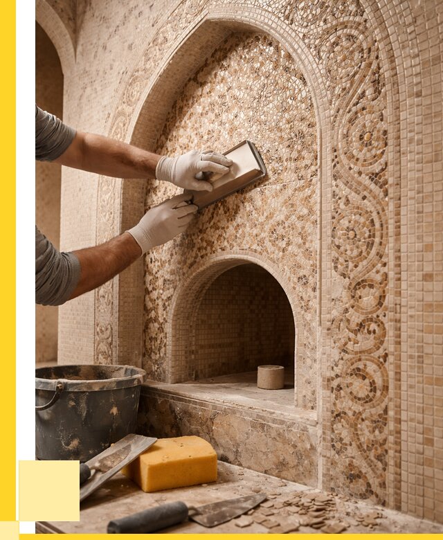 Мозаика для хамама в Луховицах под ключ от 5173 р. | ЭриданЛхв