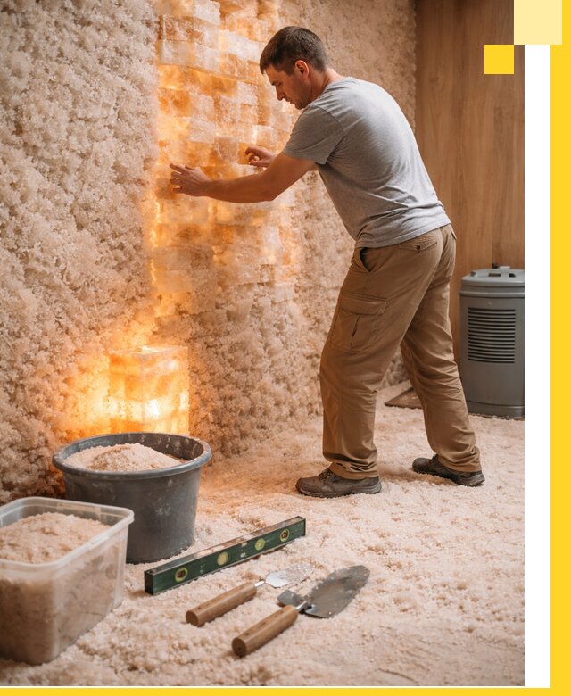 Проектирование и монтаж соляных комнат в Луховицах под ключ