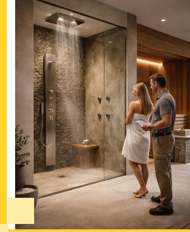 Купить душ впечатлений для дома в Луховицах от 87933 р. | ЭриданЛхв